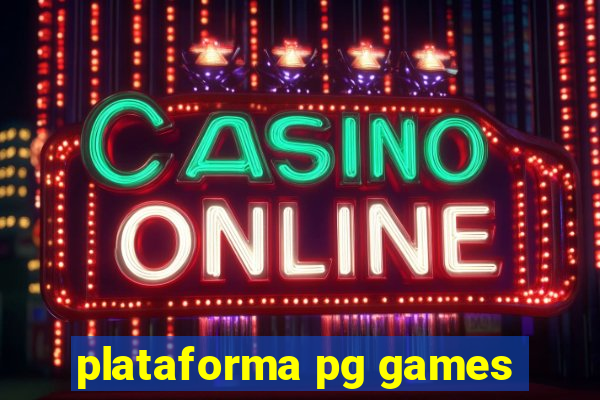 plataforma pg games